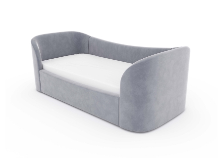 Диван-кровать KIDI Soft 90*200 см (серый) антивандальная ткань