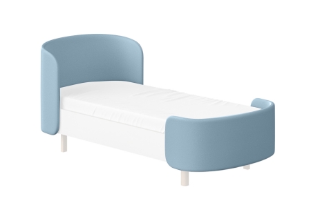 Комплект чехлов для кровати KIDI Soft размер M, L (голубой)