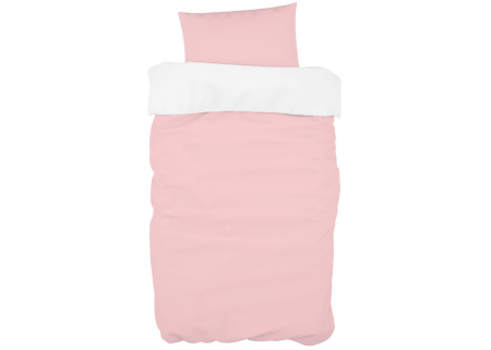 Комплект постельного белья (розовый, сатин)