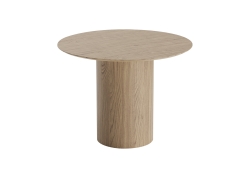 Стол обеденный Type D 100 см основание D 43 см (натуральный дуб)