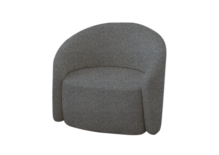 Кресло Ellipse E5.3 (серый, рогожка)