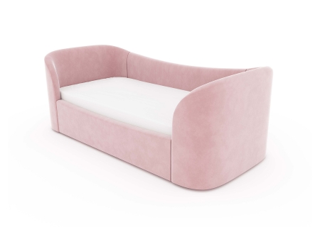 Диван-кровать KIDI Soft 90*200 см антивандальная ткань(розовый)