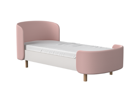 Кровать подростковая KIDI Soft размер L (розовый)