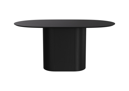Стол обеденный Type овальный 160*95 см (черный)
