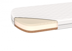 Матрас для дивана-кровати KIDI soft кокос/eco-foam/латекс 12 см (90*200 см)