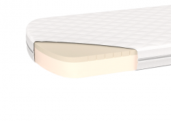 Матрас для кровати KIDI от 3 до 7 лет латекс/eco-foam 12 см (67*167 см)