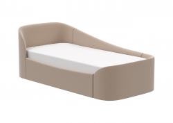 Диван-кровать KIDI Soft с низким изножьем 90*200 см (бежевый)