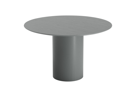 Стол обеденный Type D 120 см основание D 43 см (серый)