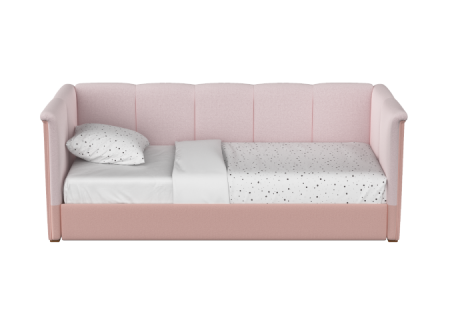 Диван-кровать Bowl спальное место 90*200 см (розовый)