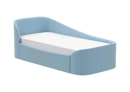 Диван-кровать KIDI Soft с низким изножьем 90*200 см (голубой)