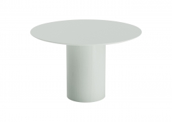 Стол обеденный Type D 120 см основание D 43 см (белый)