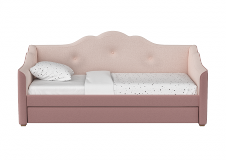 Диван-кровать Soft Elle спальное место 90*200 см (розовый)